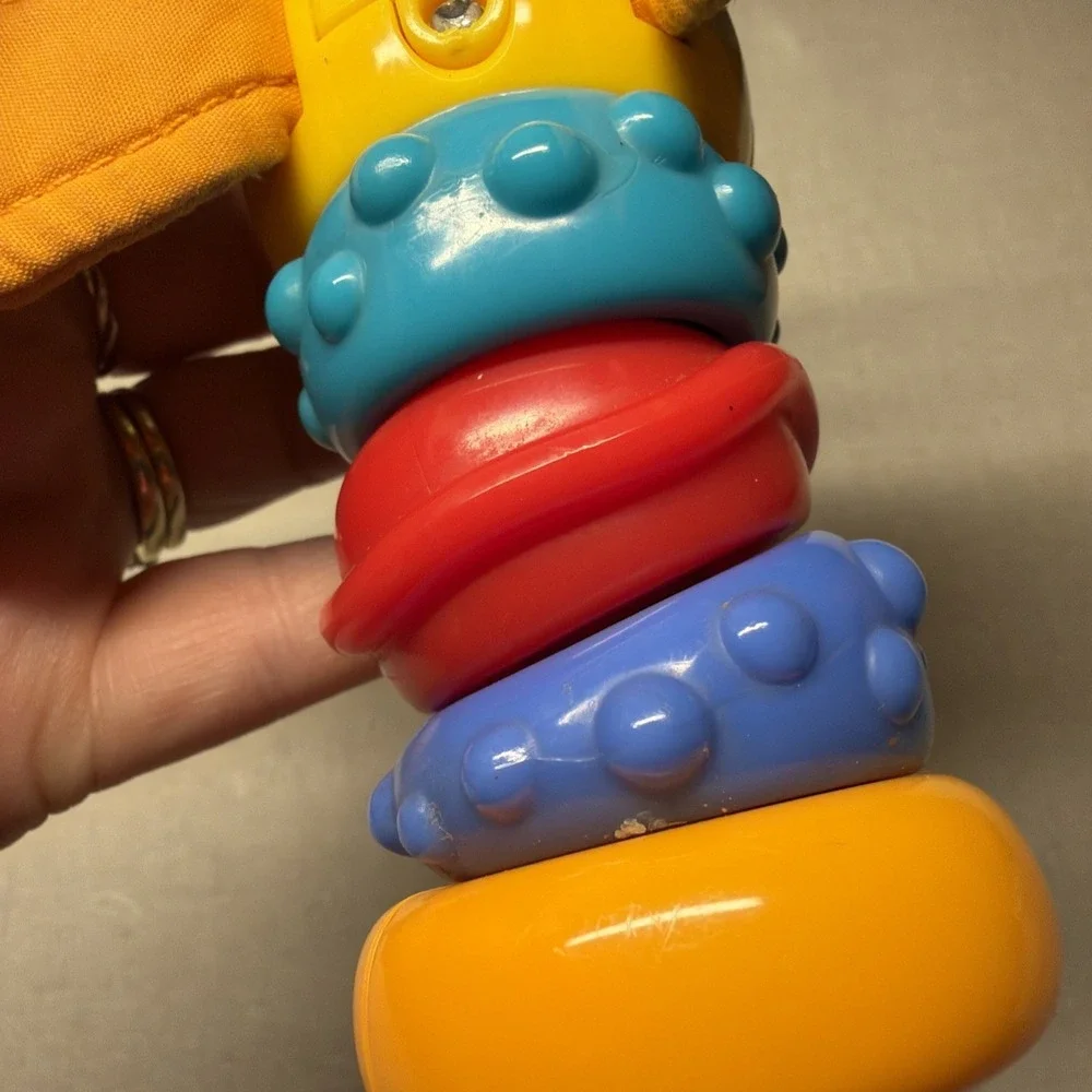 Bright Starts Twisty Bug dragonfly butterfly take along  baby toy rattle lights